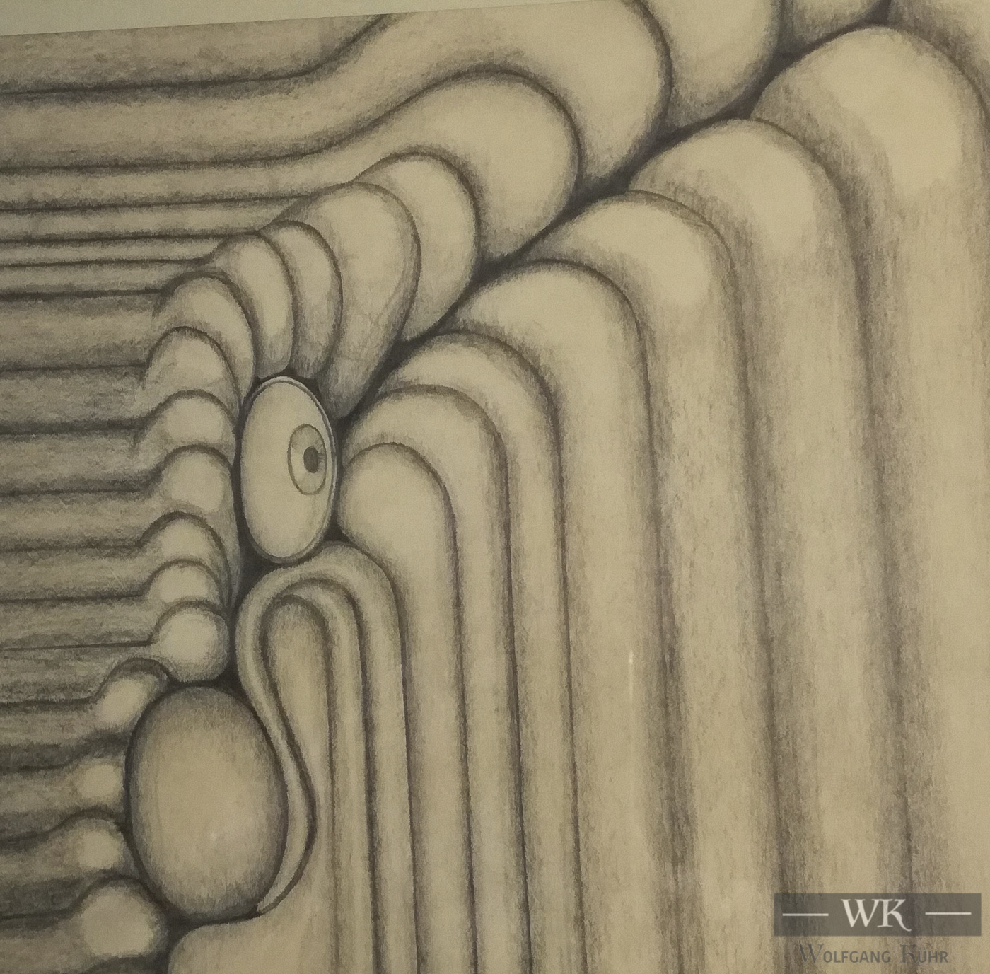 DZ06 – "Ohne Titel“ 28×26 I Bleistift auf Papier (1978)