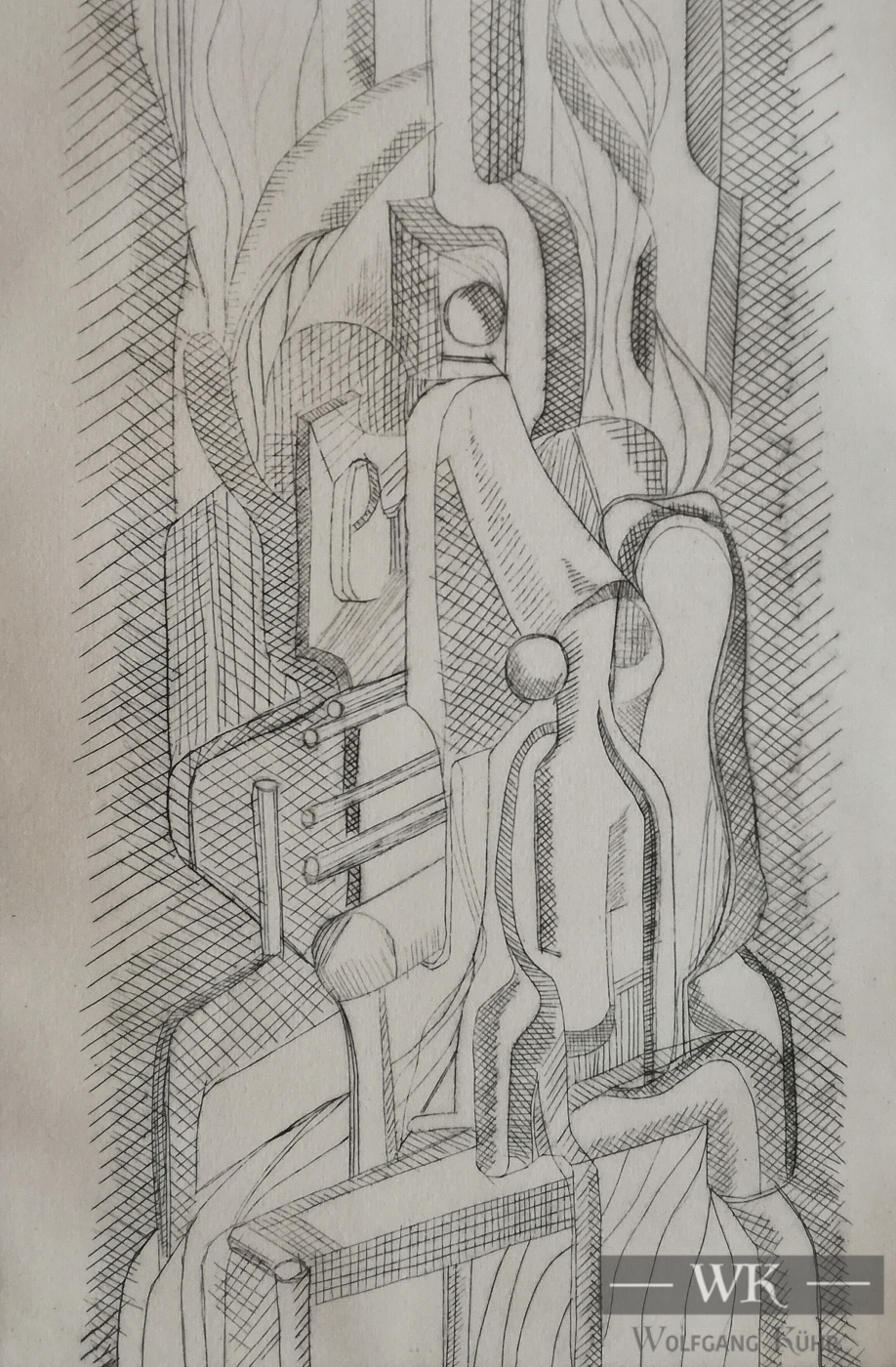 DZ16 – "Ohne Titel“ 20×30 I Radierung (1999)