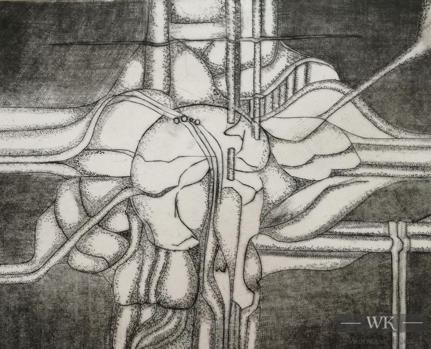 DZ19 – "Ohne Titel“ 20×25 I Kupferstich (2000)