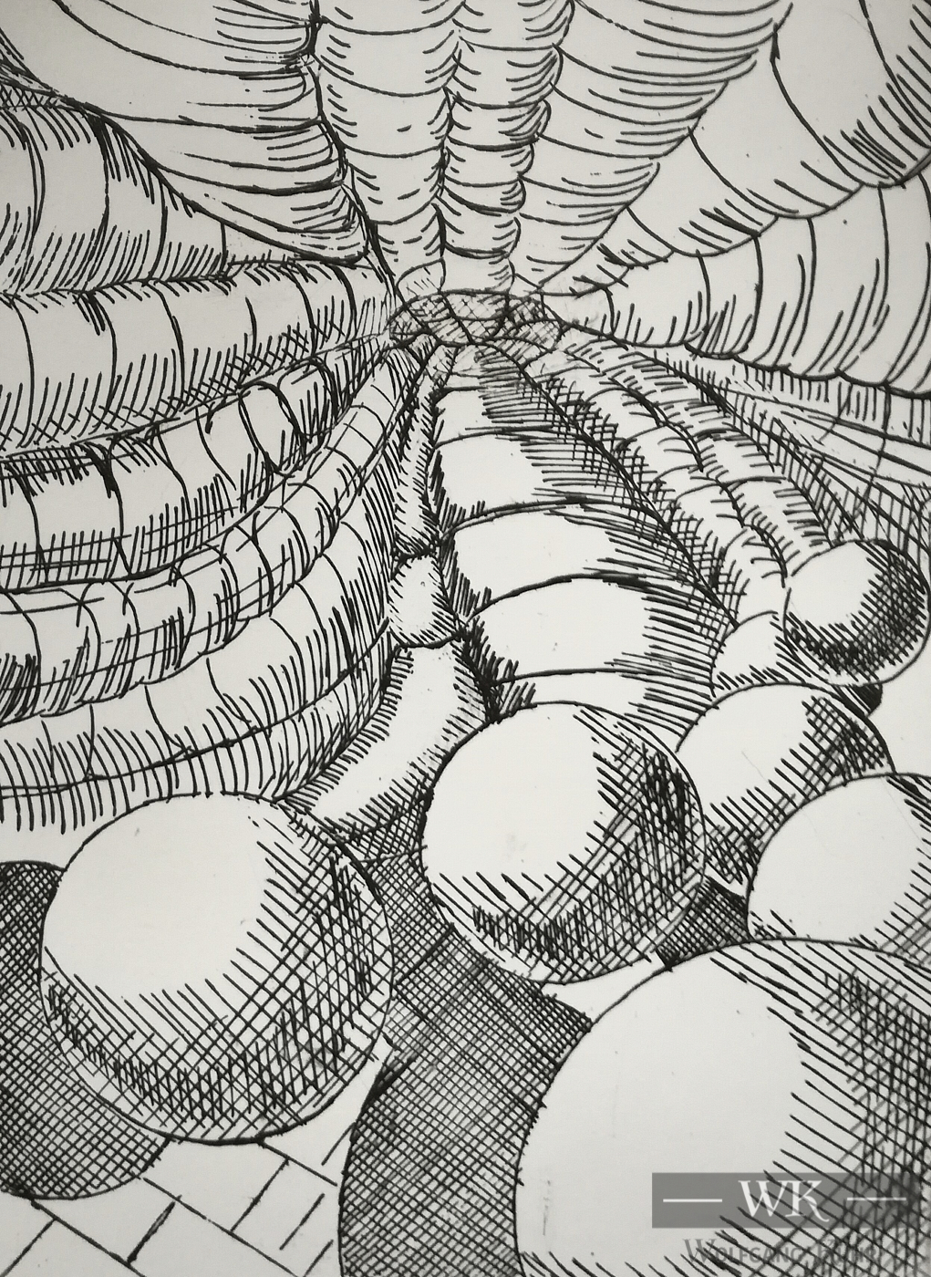 DZ20 – "Ohne Titel“ 15×20 I Radierung (2001)