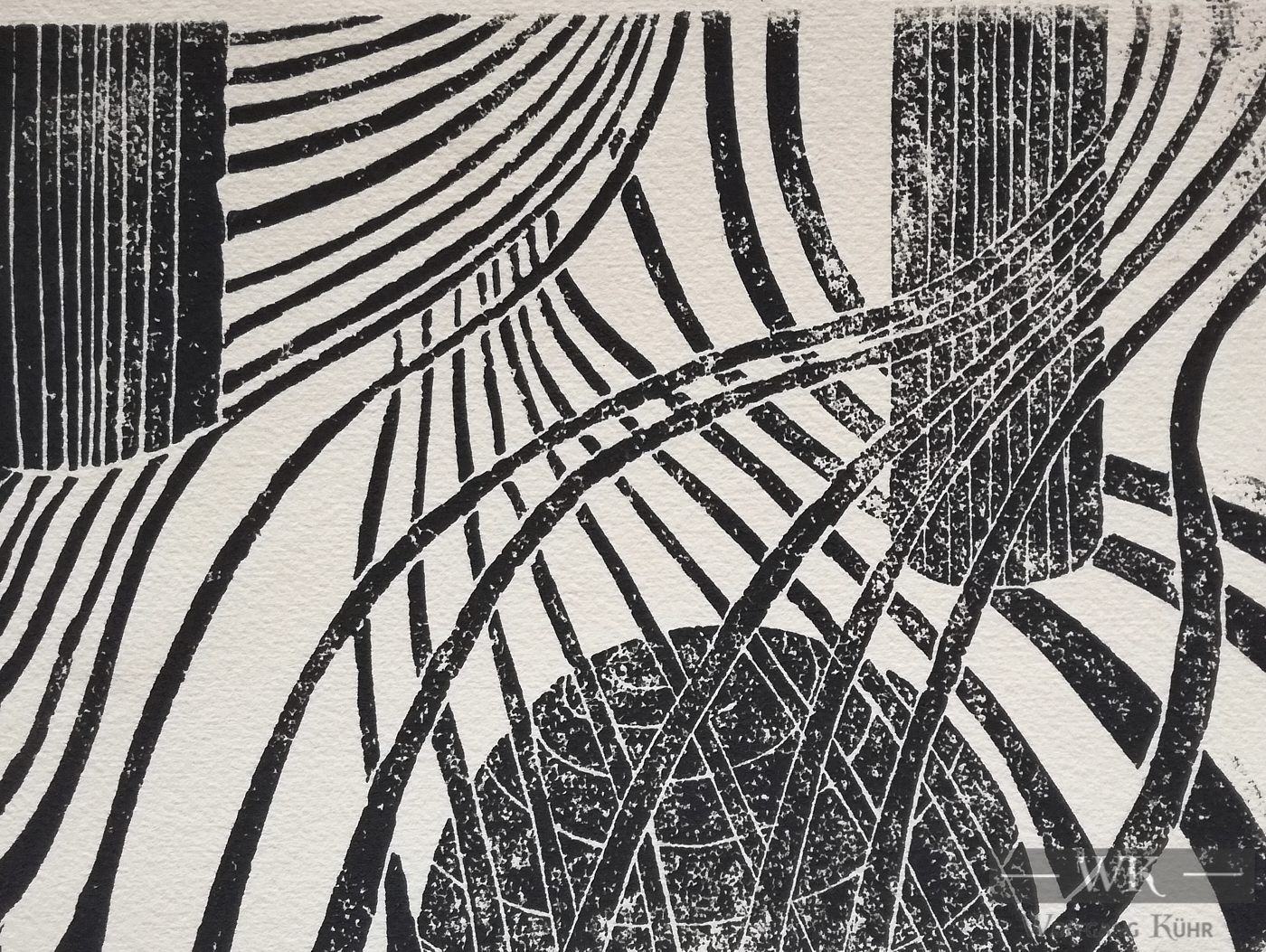 DZ23 – "Ohne Titel“ 20×15 I Linolschnitt (2001)