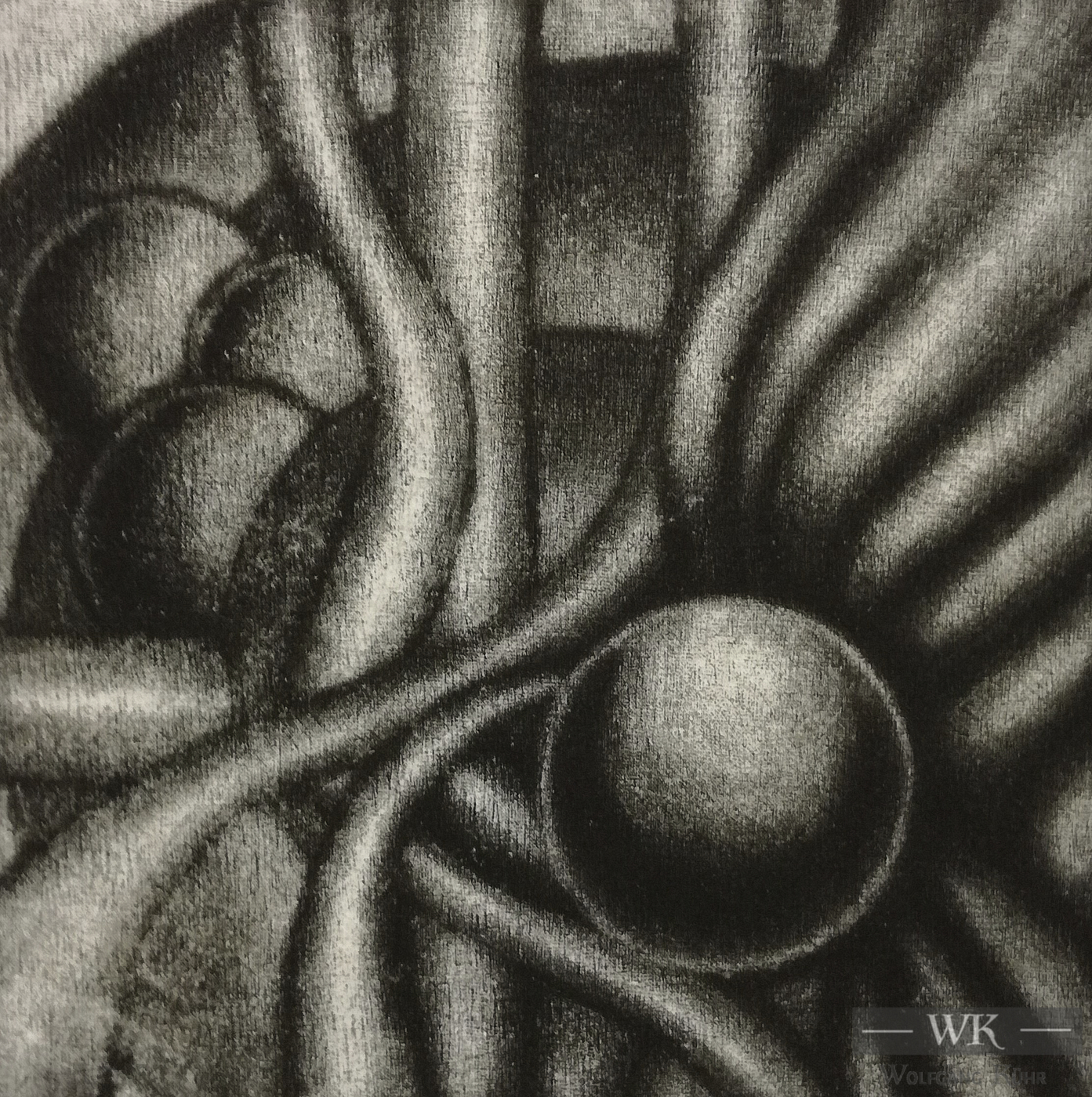 DZ26 – „Ohne Titel“ 10×10 I Mezzotinto (2002)