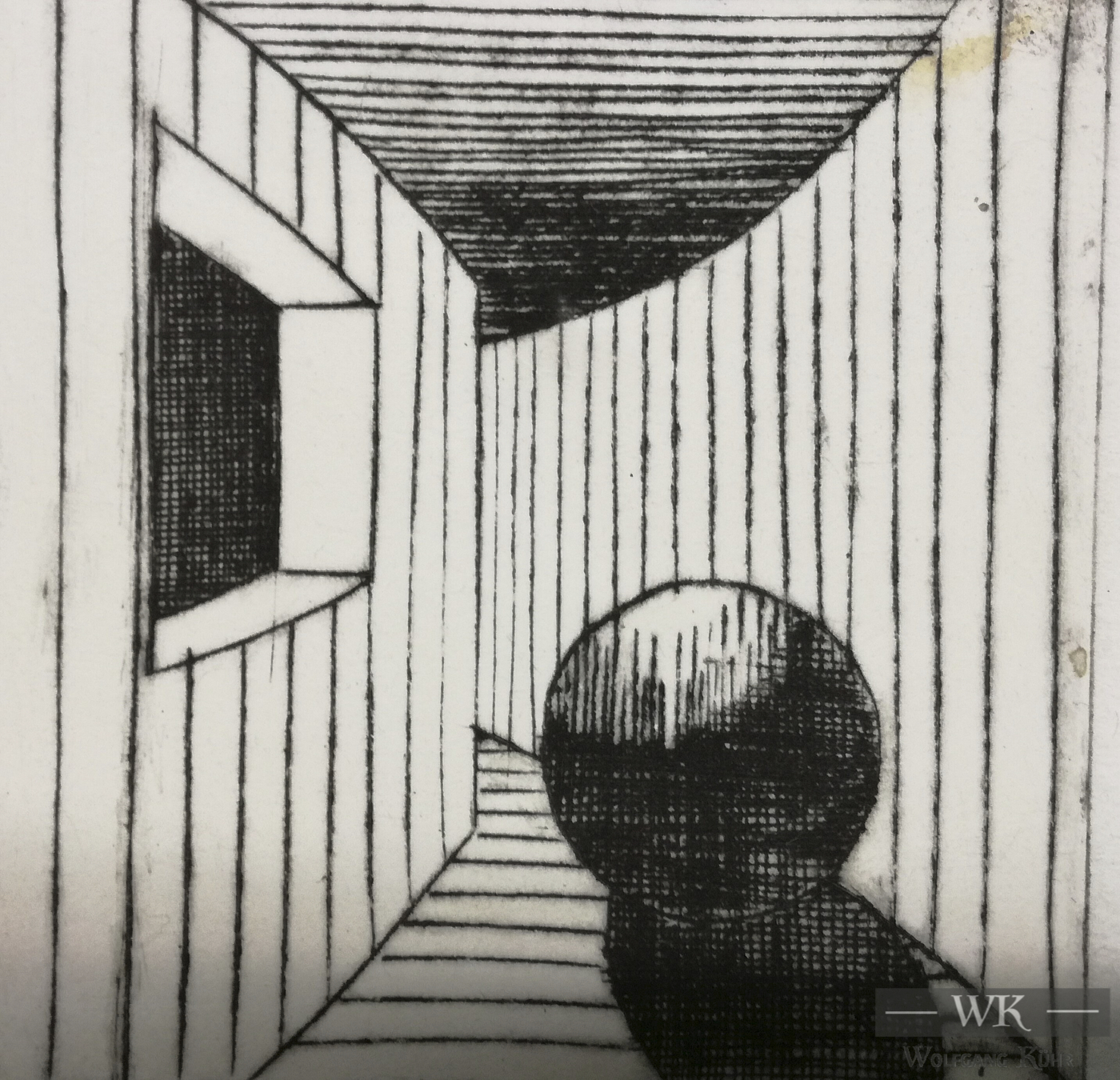 DZ29 – „Ohne Titel“ 15×15 I Kupferstich (2002)