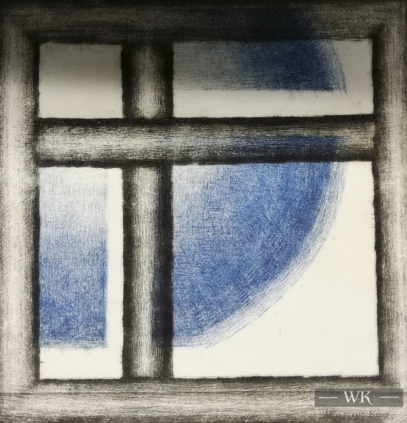 DZ34 – „Ohne Titel“ 15×15 I Mezzotinto (2003)