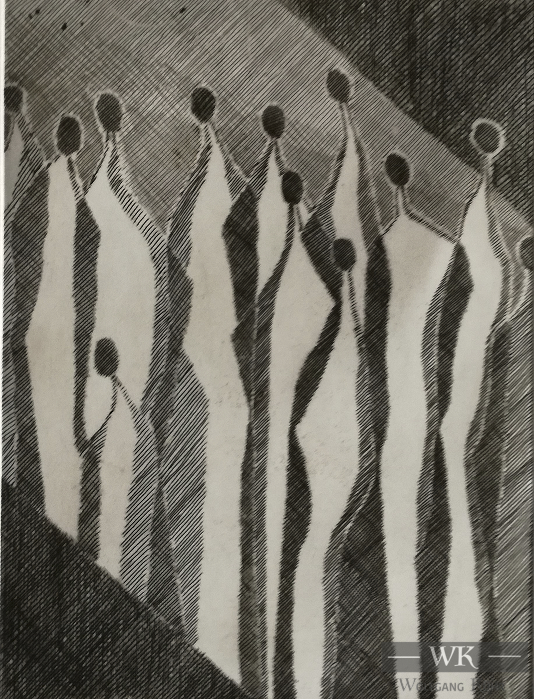 DZ40 – „Ohne Titel“ 15×20 I Radierung (2004)