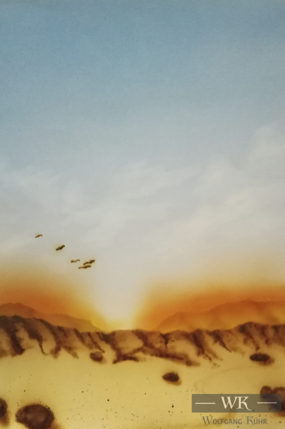 DZ41 – „Ohne Titel“ 30×42 I Airbrush (2007)
