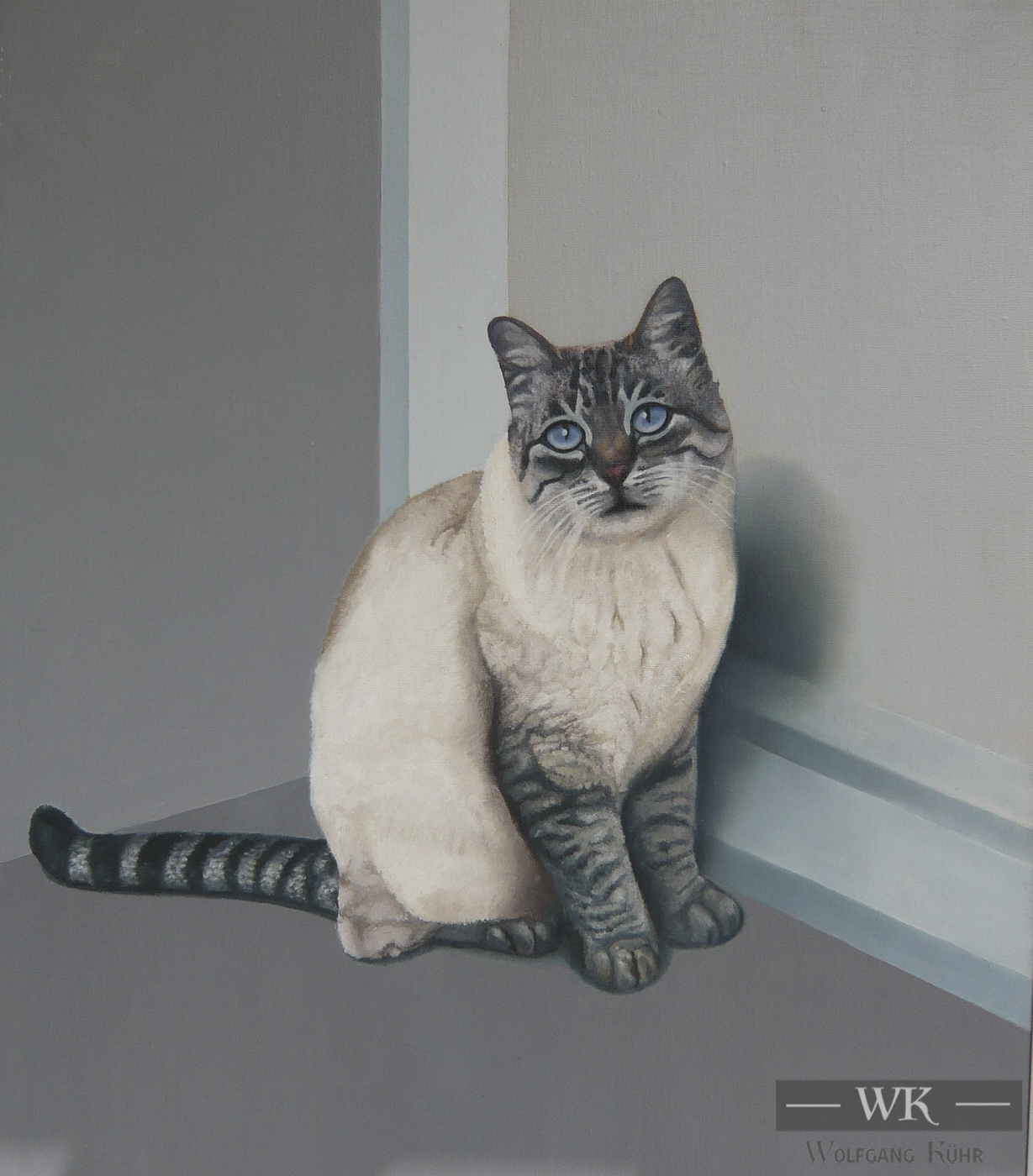P08 – "Crissi" 50x60cm I Öl auf Leinwand (2001)