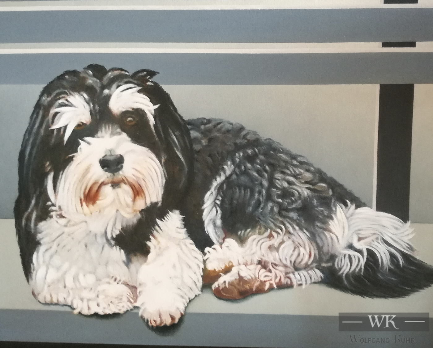 P15 – "Cachou" 57x48cm I Öl auf Leinwand (2013)