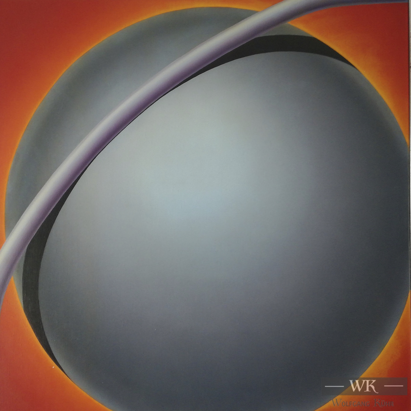Raumbild 02 - 70x70cm I Öl auf Leinwand (1993)