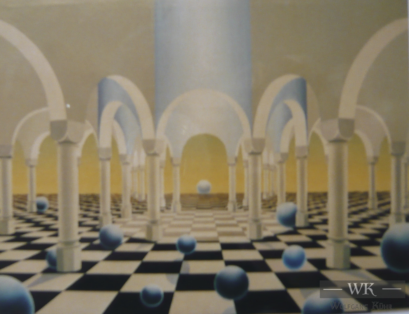 Raumbild 05 - 90x70cm I Öl auf Leinwand (1996)
