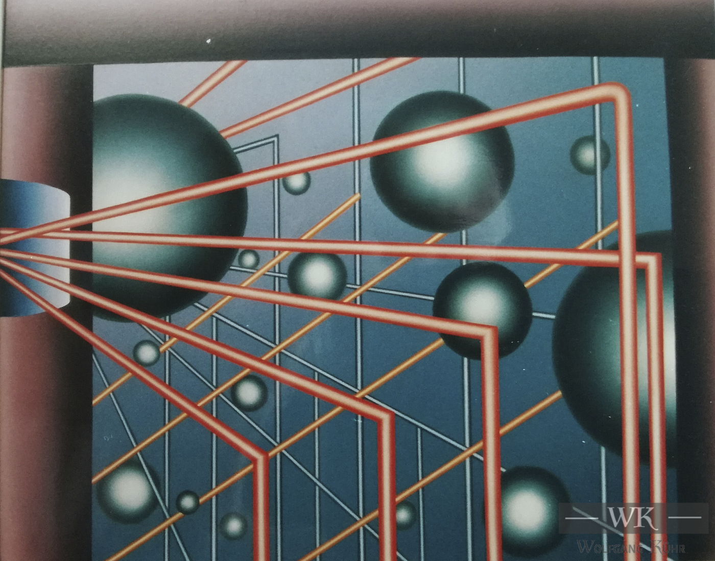 Raumbild 07 - 100x80cm I Öl auf Leinwand (1992)