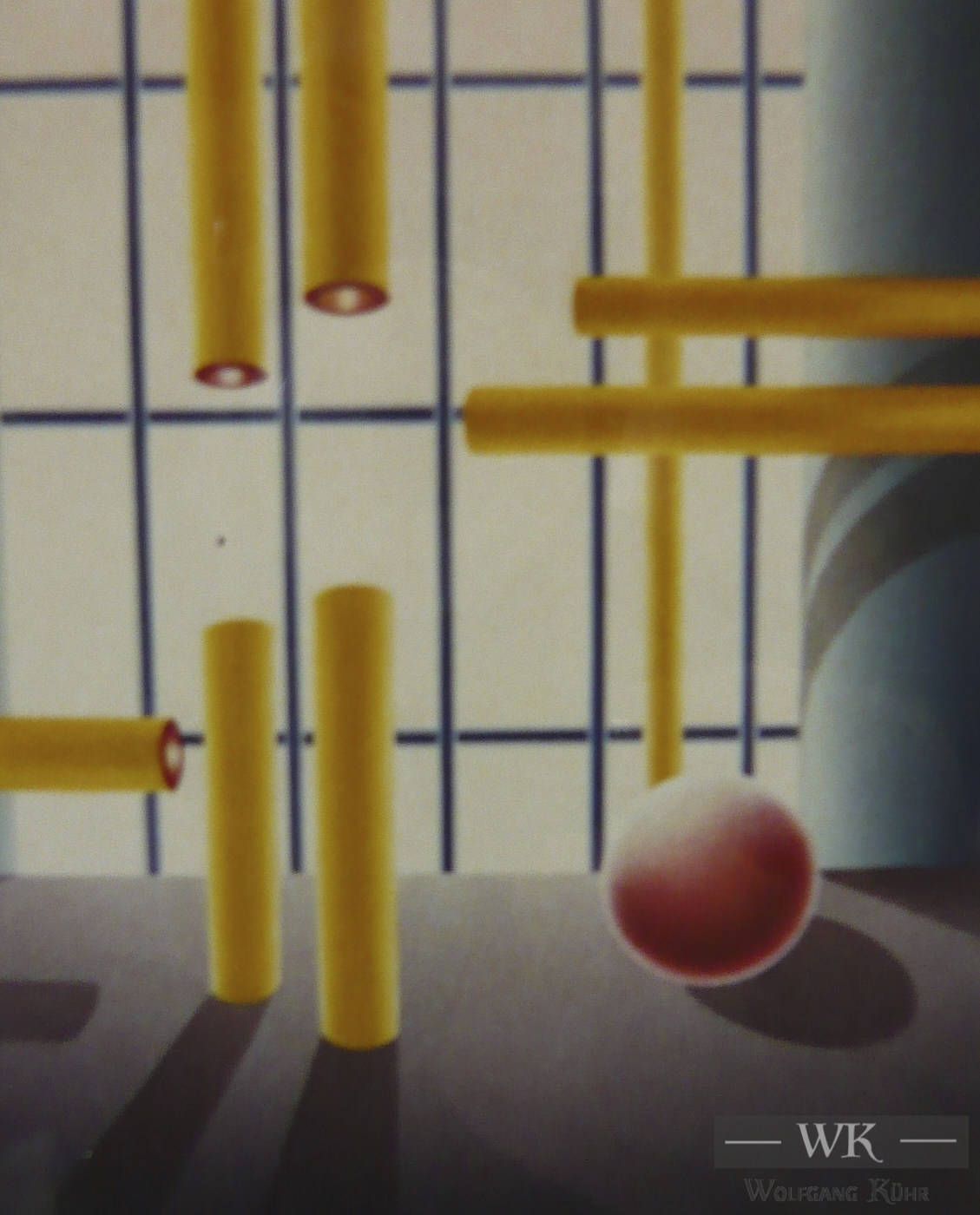 Raumbild 11 - 70x80cm I Öl auf Leinwand (1998)