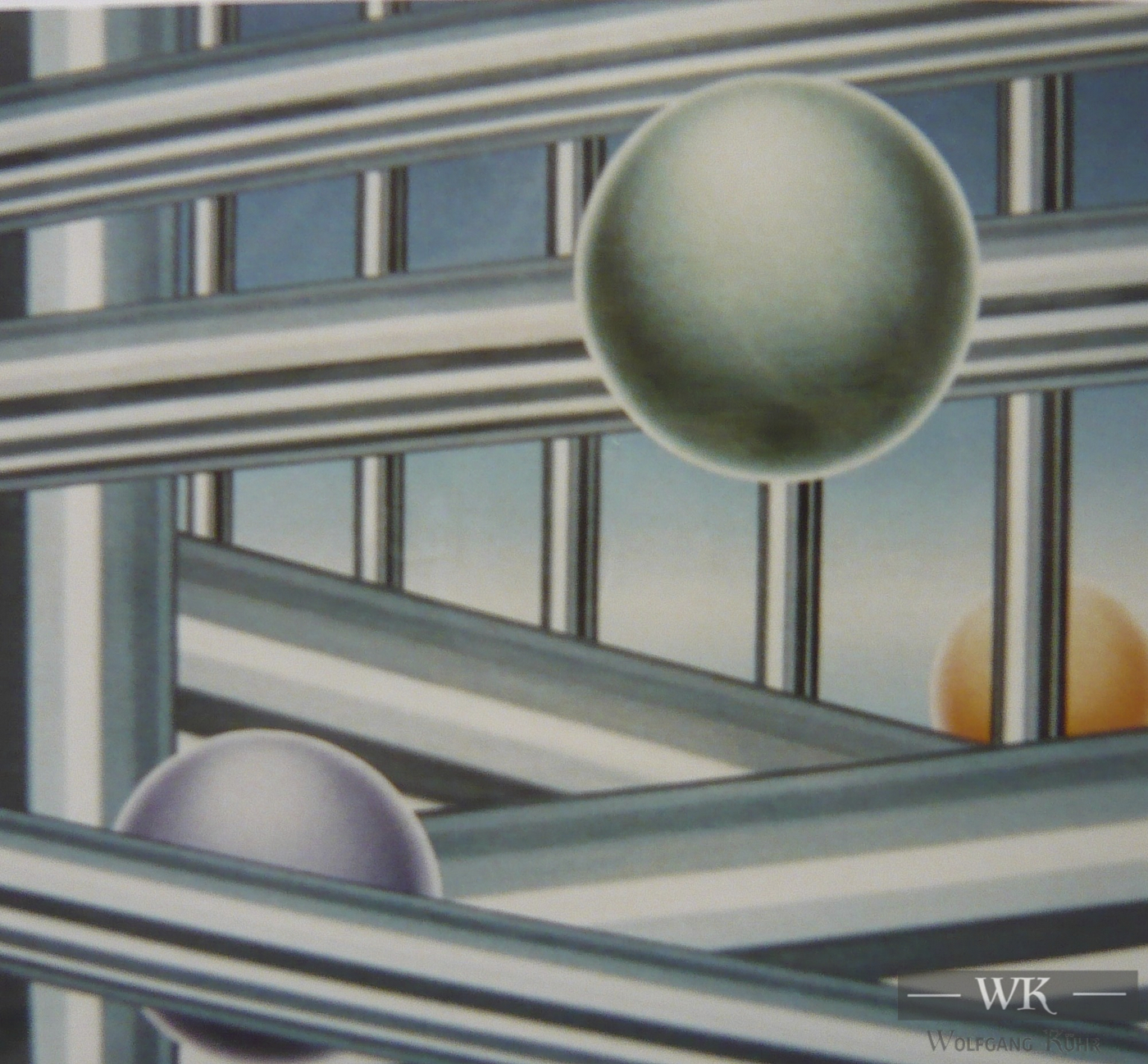 Raumbild 15 - 100x90cm I Öl auf Leinwand (2002)