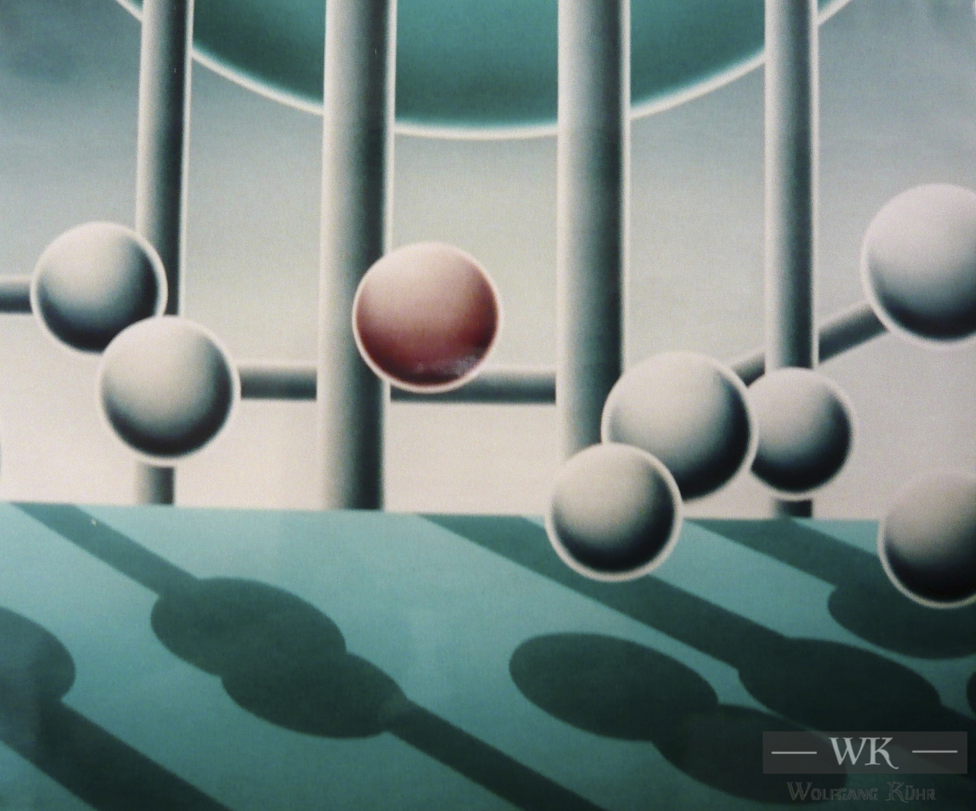 Raumbild 17 - 100x120cm I Öl auf Leinwand (2004)