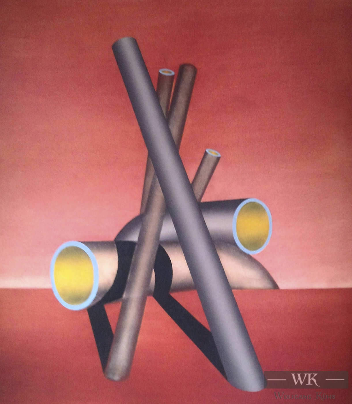 Raumbild 26 - 80x90cm I Öl auf Leinwand (2014)