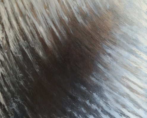 Raumbild 32 - 80x100cm I Öl auf Leinwand (2019)