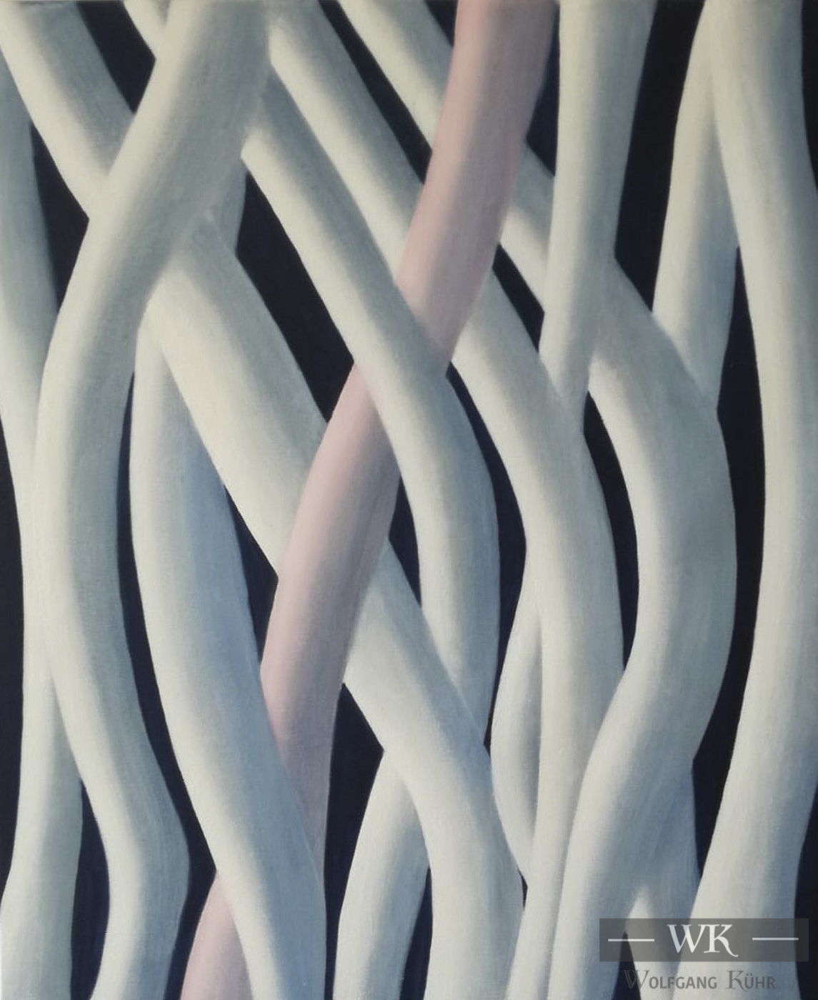 Raumbild 34 - 50x60cm I Öl auf Leinwand (2019)