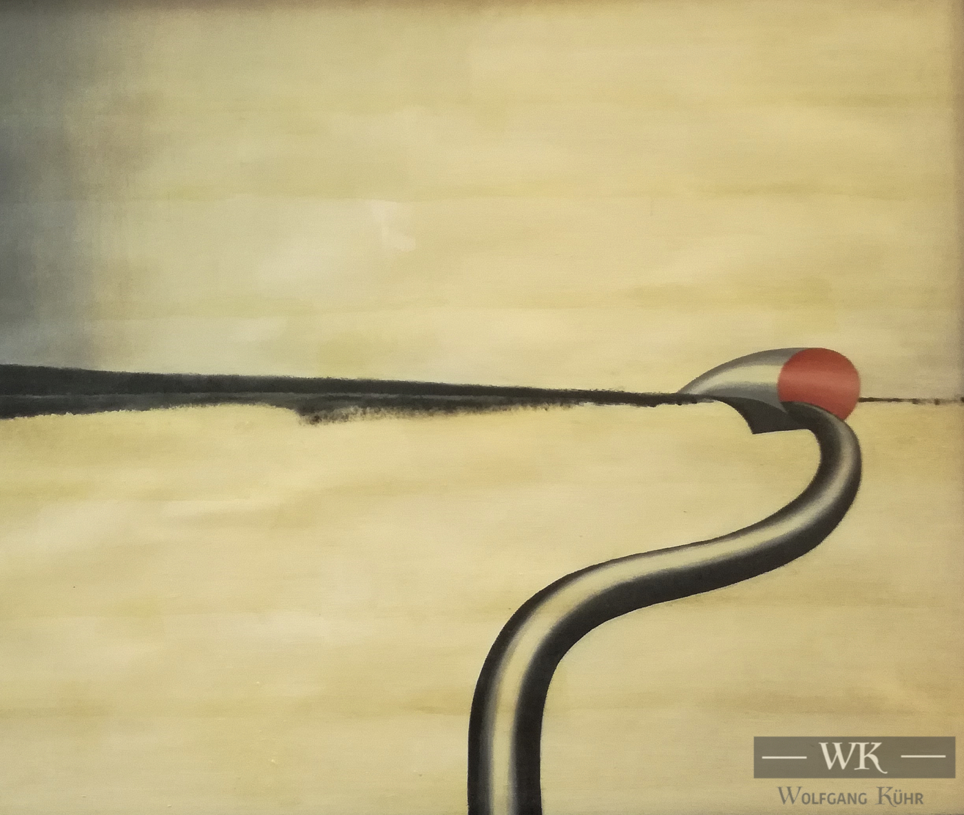 W05 – „Ohne Titel“ 56x43cm I Öl auf Papier (1978)