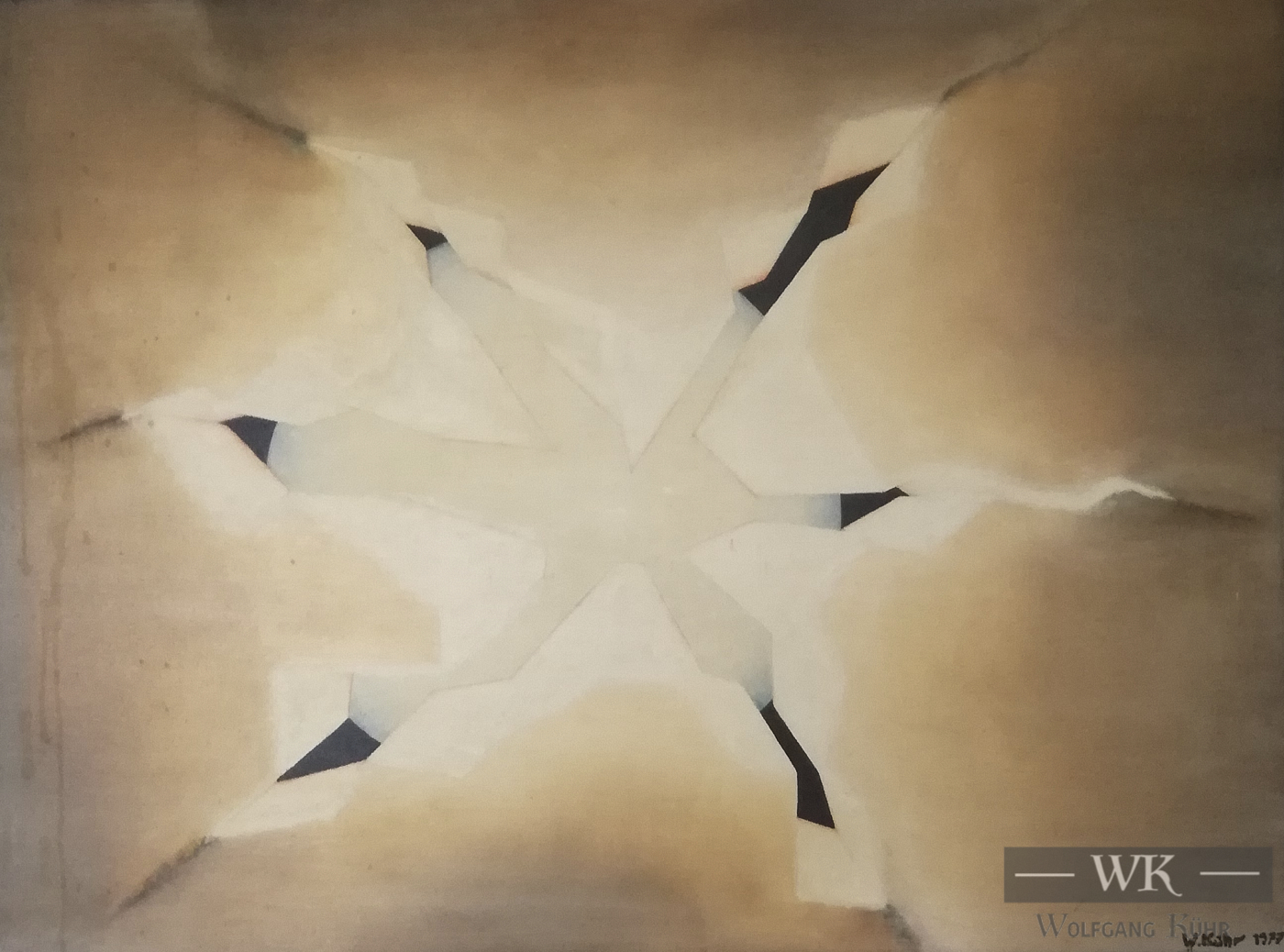 W06 – „Ohne Titel“ 50x60cm I Öl auf Leinwand (1978)