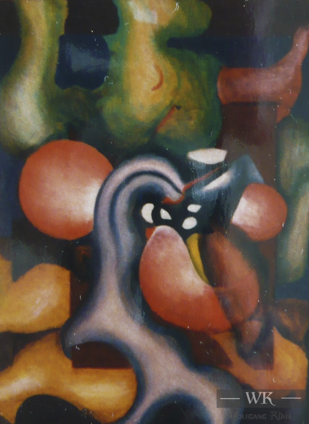 W17 – „Ohne Titel“ 40x30cm I Öl auf Karton (1990)