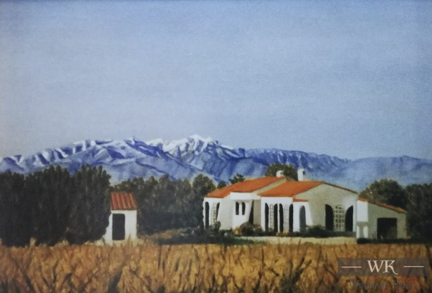 W18 – „Saint Andre“ 53x42cm I Öl auf Leinwand (1991)
