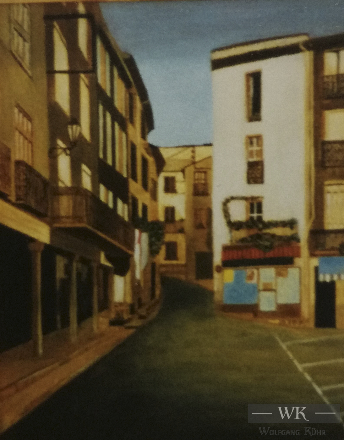 W22 – „Frankreich“ 24x36 I Öl auf Leinwand (1994)