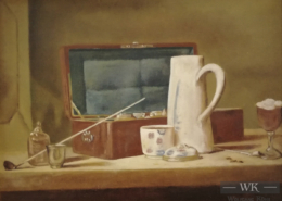 W23 – „Hommage an Chardin“ 40×30 I Öl auf Leinwand (1995)