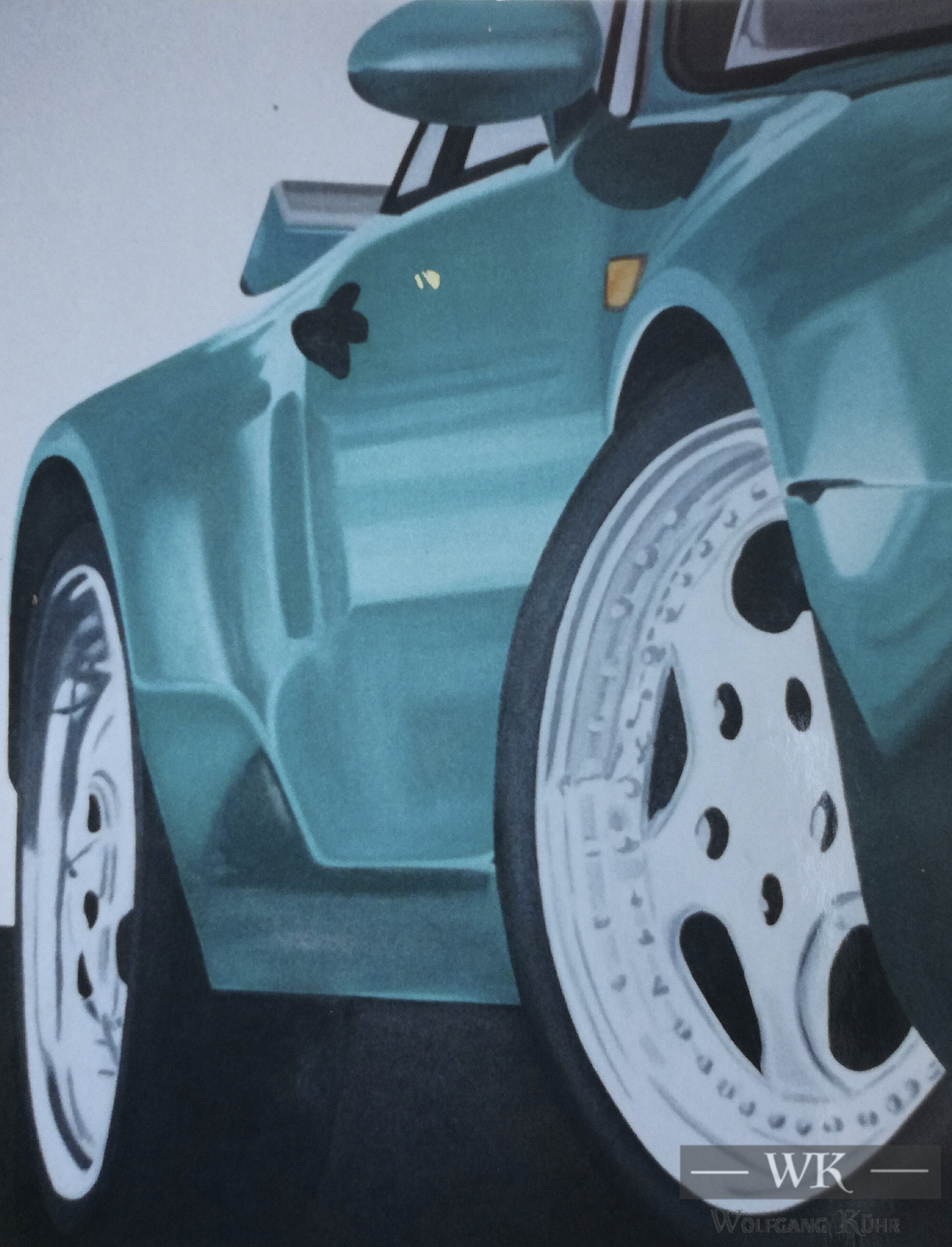 W37 – „Speed“ 140×160 I Öl auf Leinwand (2007)