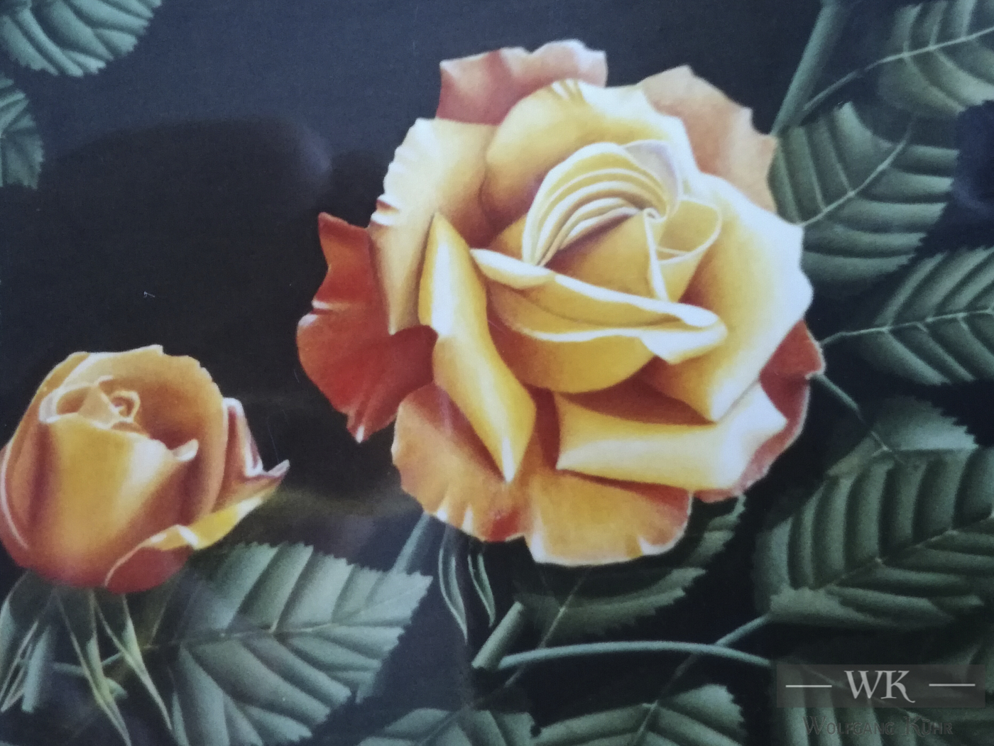 W39 – „Rose“ 29×24 I Öl auf Leinwand (2009)
