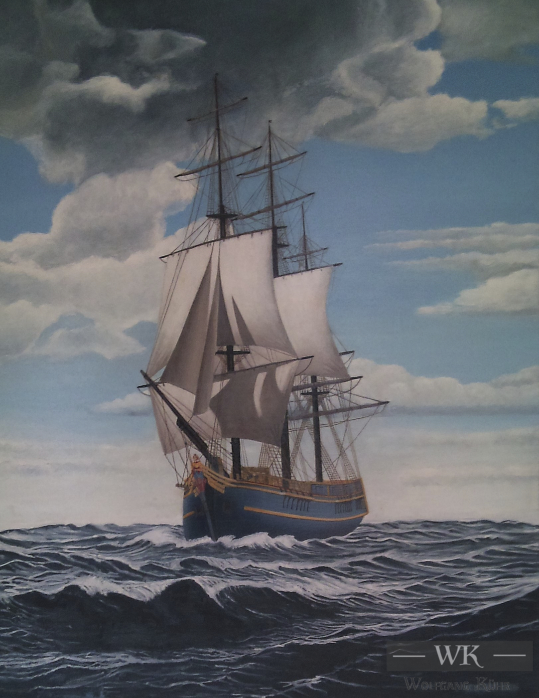 W44 – „Bounty“ 80×100 I Öl auf Leinwand (2015)
