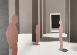 W55 – "Ohne Titel" 90x70cm I Öl auf Leinwand (2025)